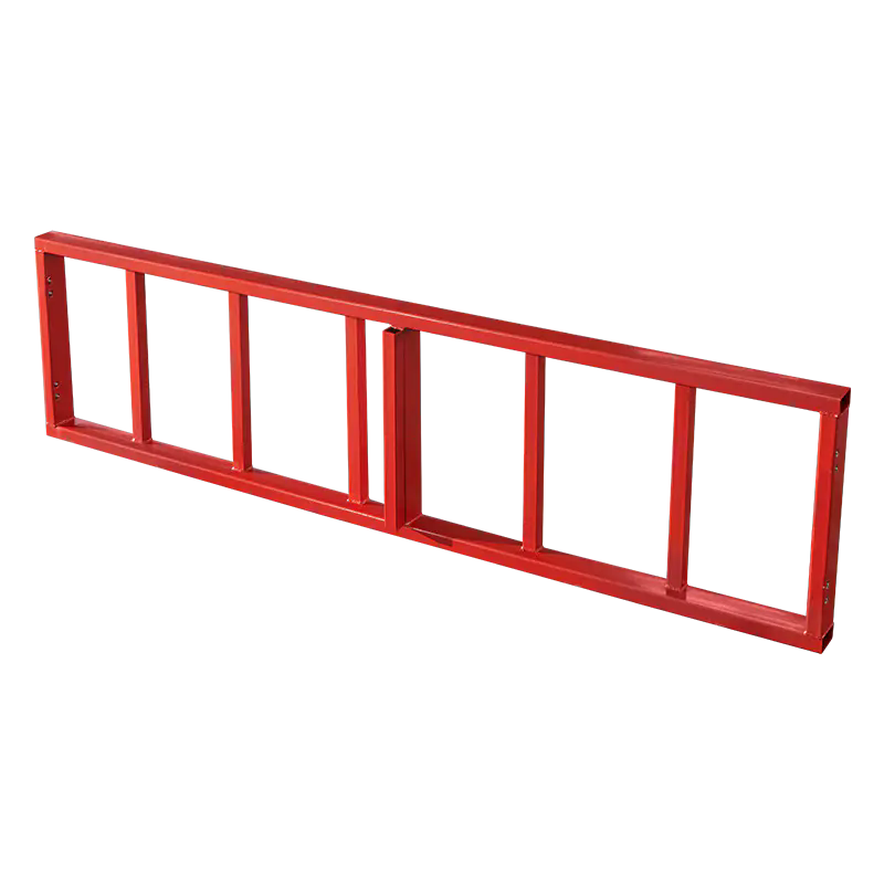 Revêtement par poudre rouge des cloisons