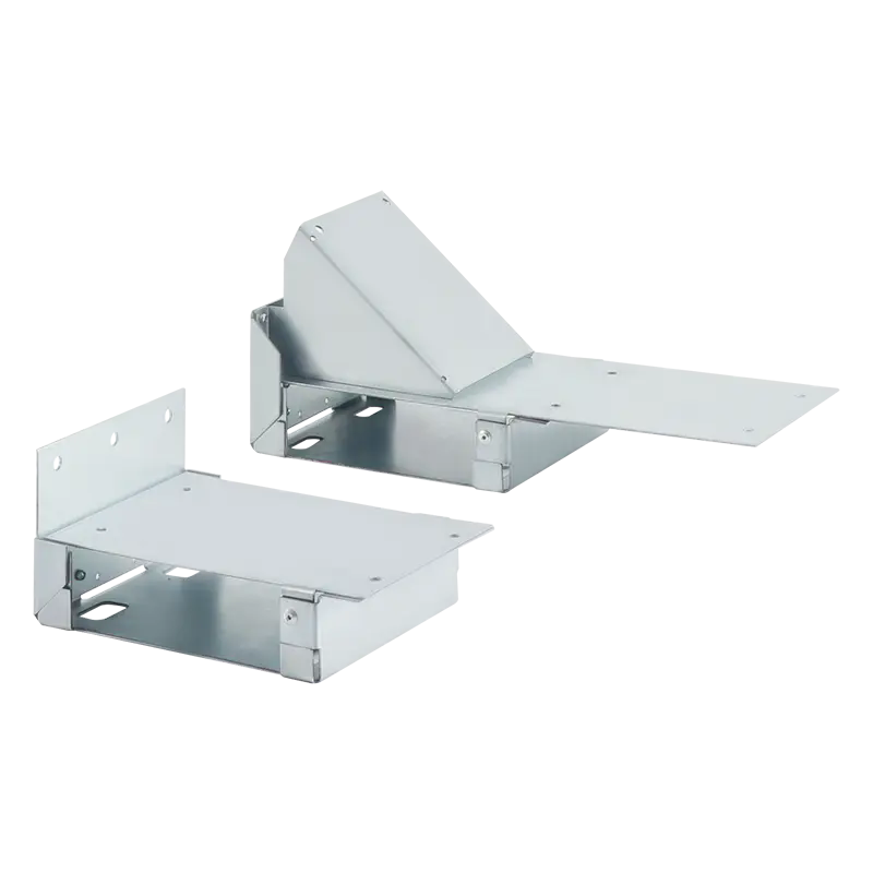 Supports assemblés pour congélateurs de supermarché