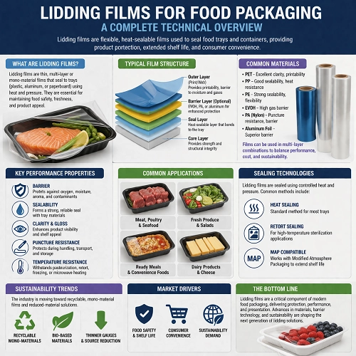 Lidding Films For Food Packaging