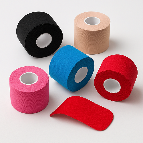 Bandes de kinésiologie de marque — Soutien complet pour le mouvement, la récupération et la performance