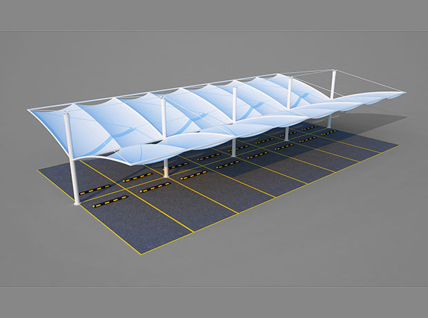 Car-Parking-Tensile-Structure