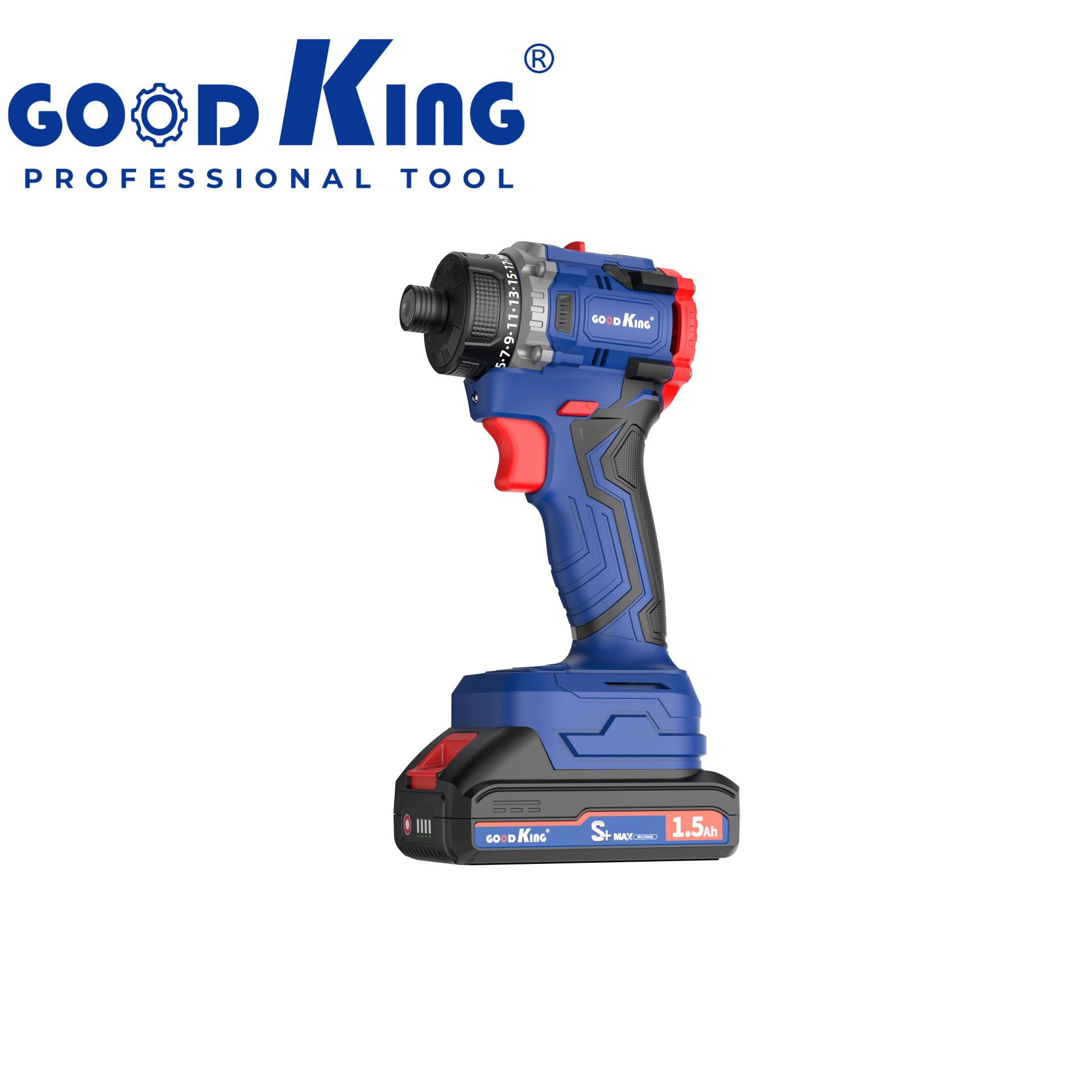 2025 Goodking MT Plug-20v Brushless Two-Speed ​​Screwdriver Bare Metal (New) 61019