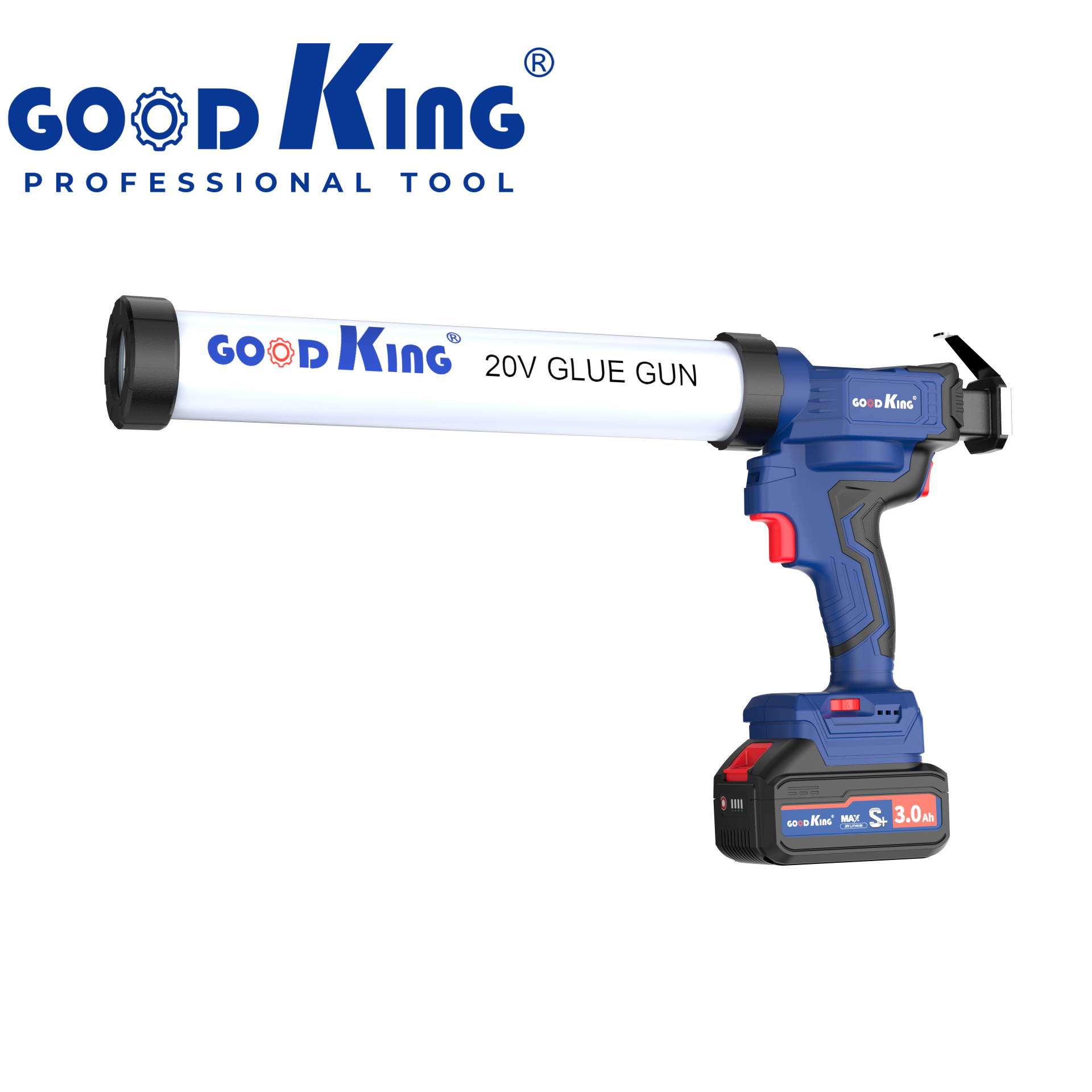 2025 Goodking D-Type MT Plug-20V Lithium Battery Glass Glue Gun (Plastic Case) 61025