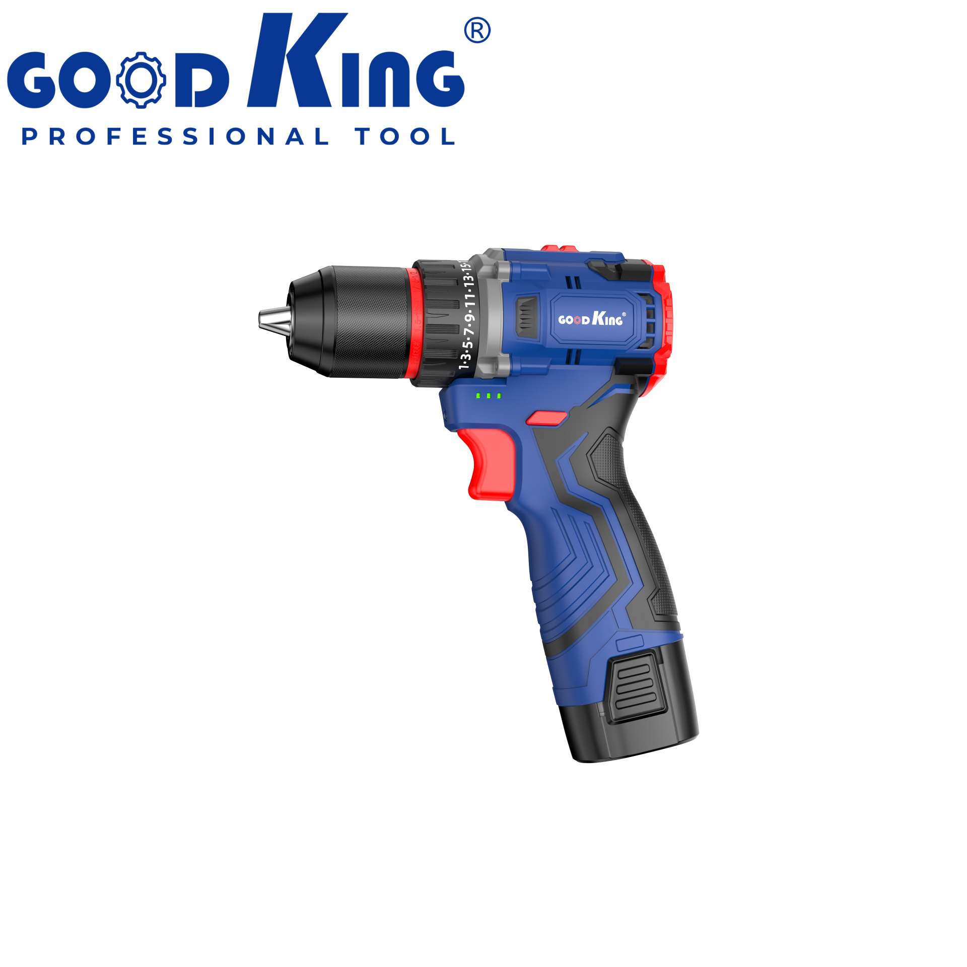 Goodking MT plug-16v 13mm brushless two-speed electric drill bare metal (new machine) 61008