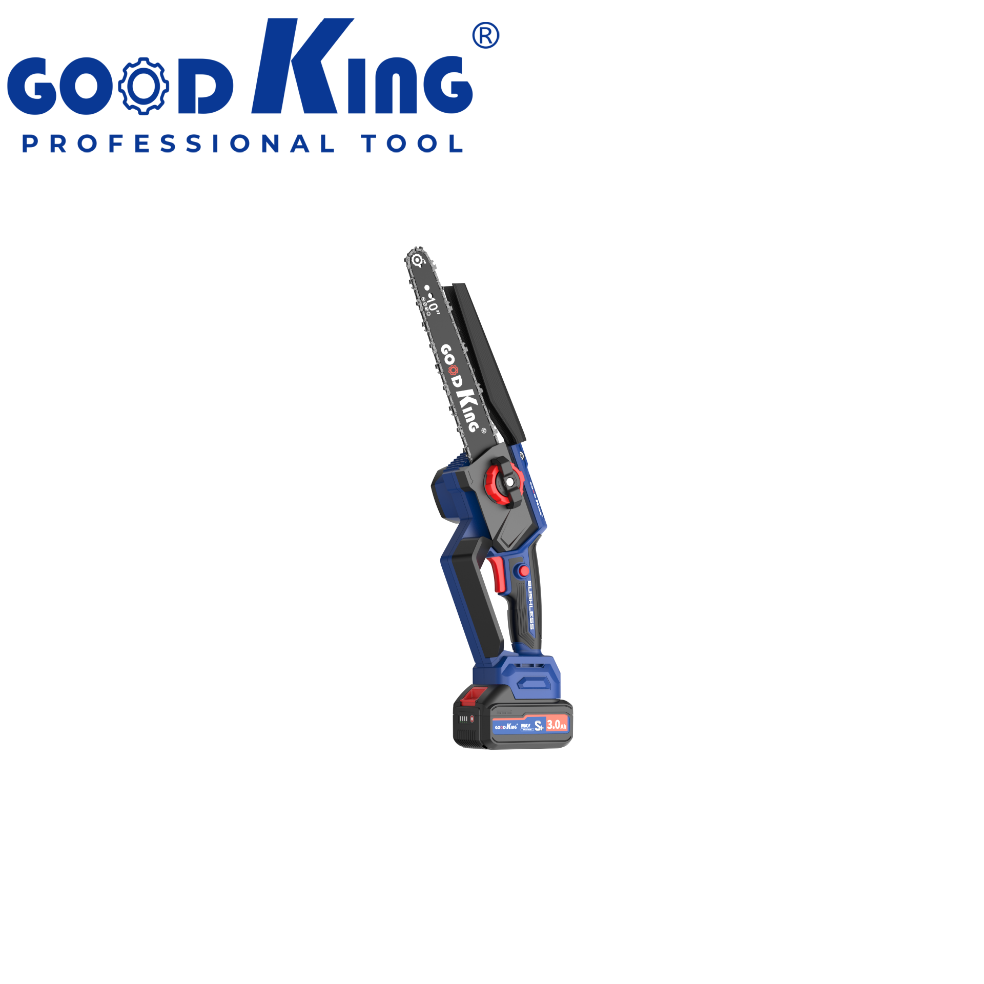 2025Goodking MT Plug-in-10-inch Brushless Electric Chain Saw (Plastic Case) 61027
