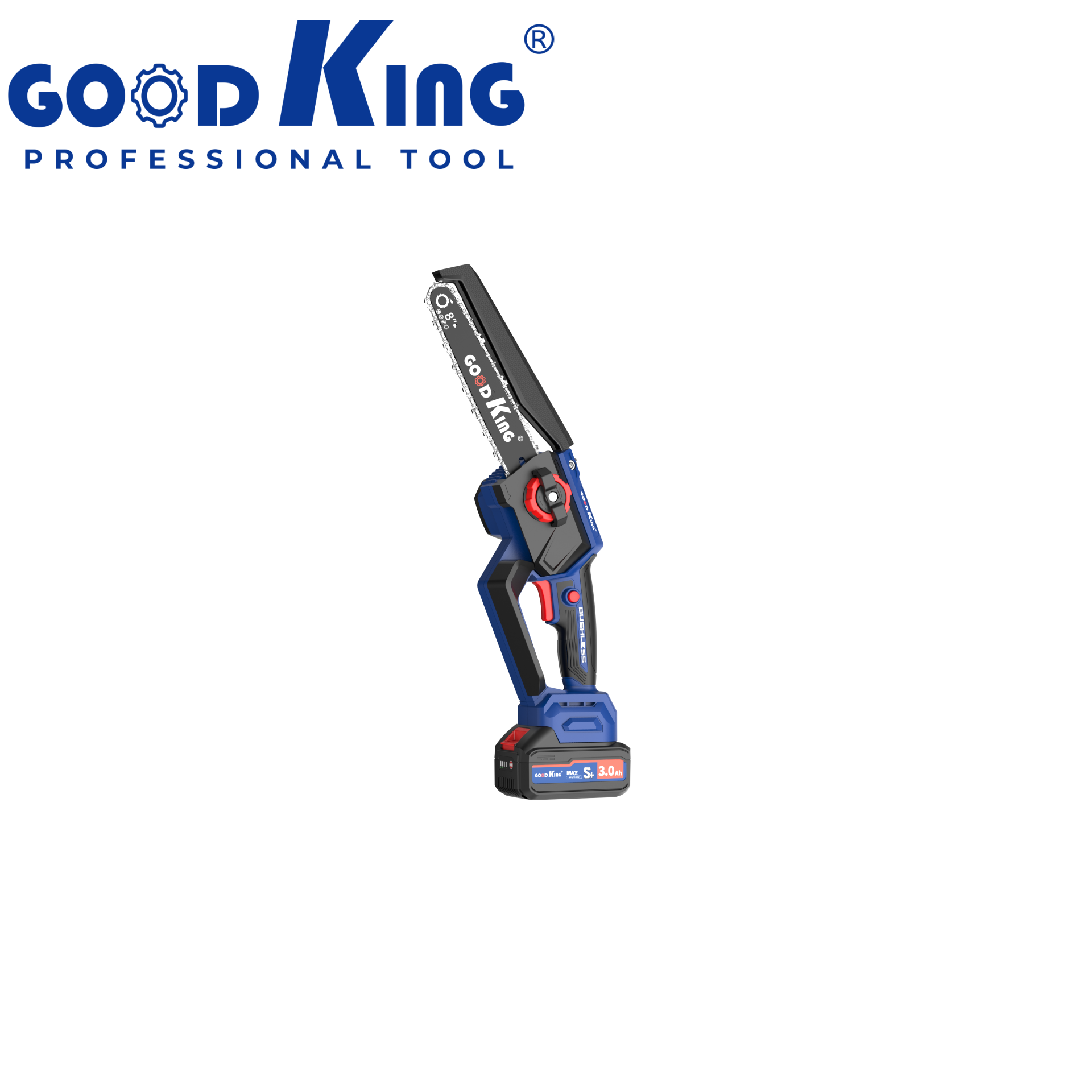 2025 Goodking MT Plug-in 8-inch Brushless Electric Chain Saw (Plastic Case) 61026