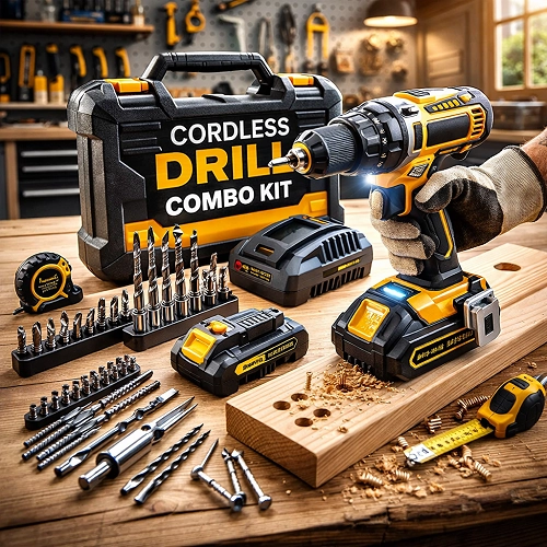 Cordless Drill Combo Kit