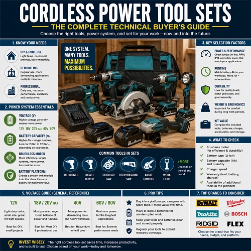 Cordless Power Tool Sets