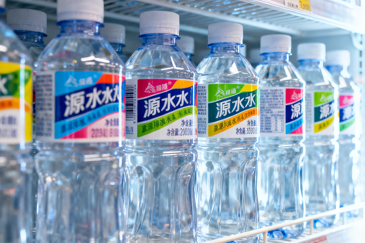 Etichette per l'acqua potabile