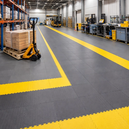 Industrial Vinyl Flooring Tiles