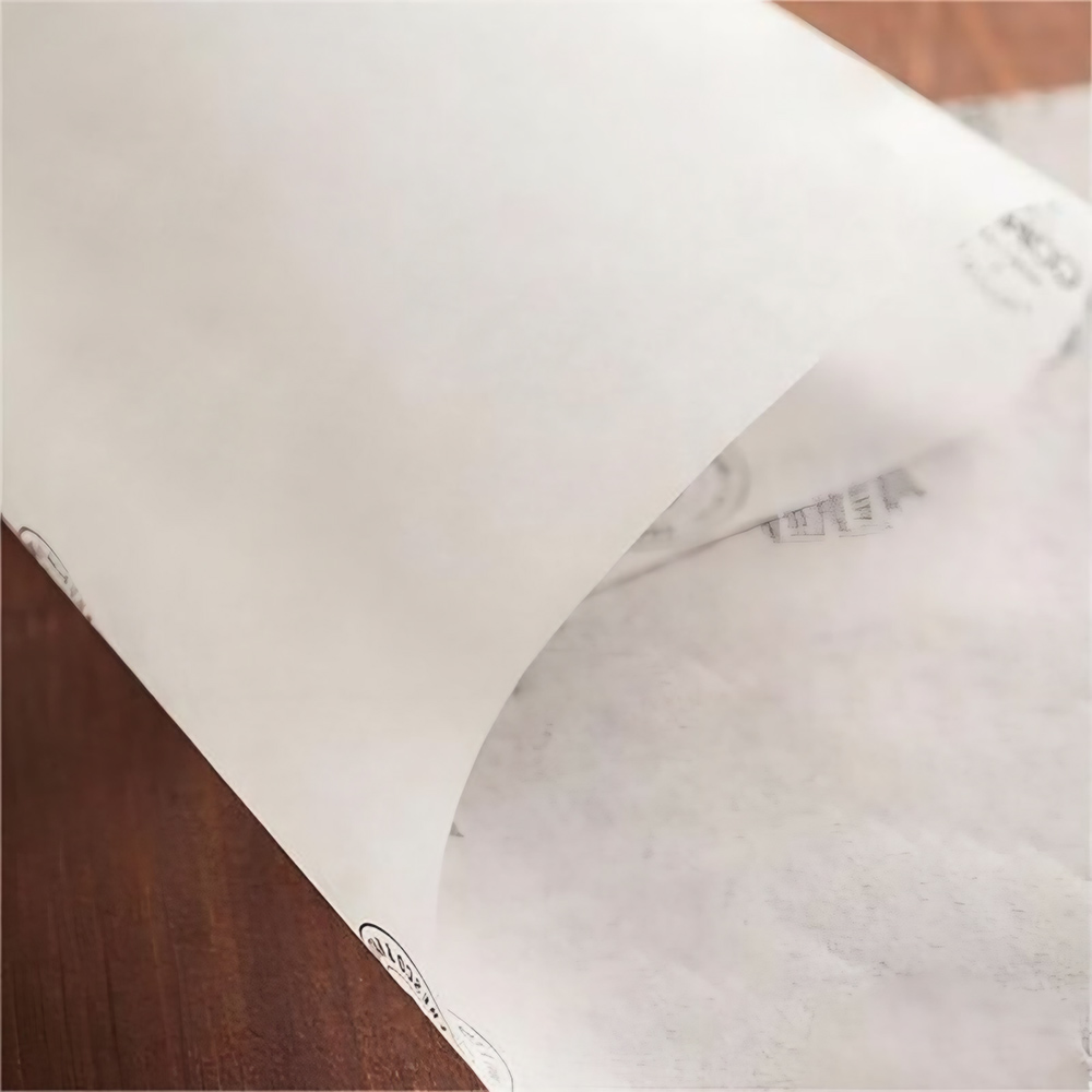 Bio-based fluoride-free greaseproof paper