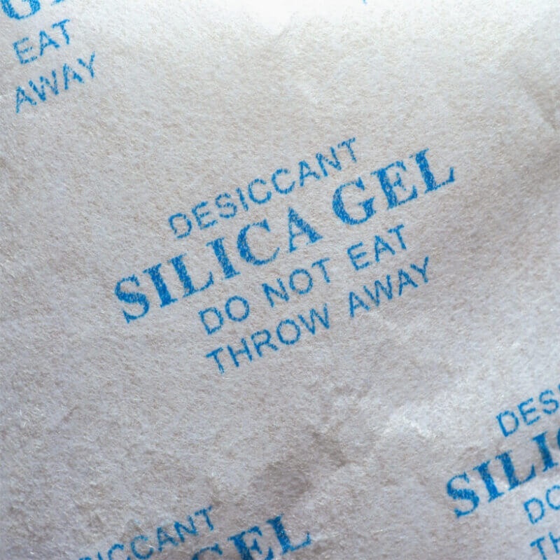 Desiccant wrapping paper