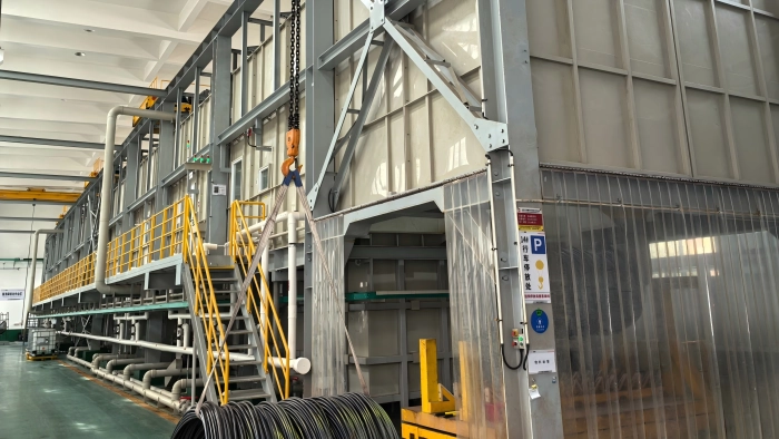 材料酸洗磷皂化