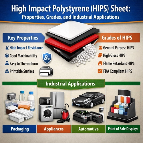 High Impact Polystyrene (HIPS) Sheet
