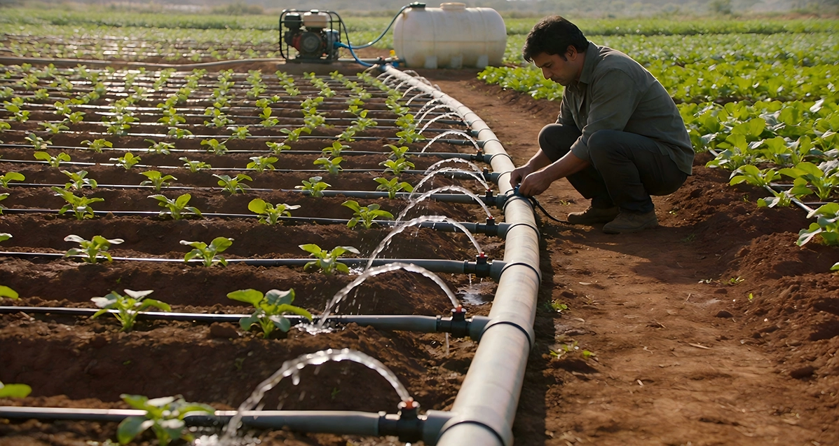 Agricultural irrigation system