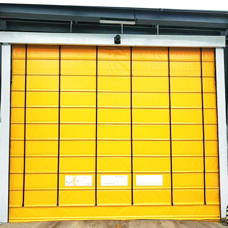 QF-4 Folding Up Pvc High Speed Door