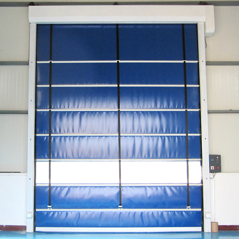 QF-4 Folding Up Pvc High Speed Door