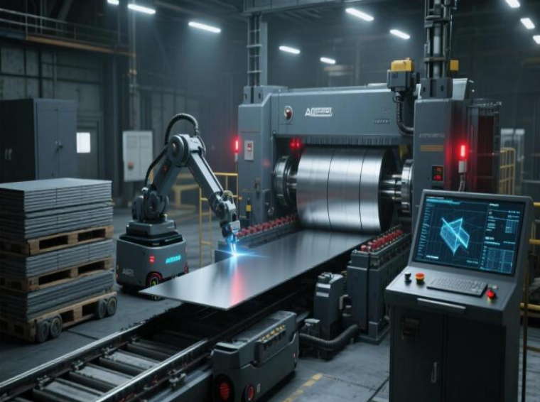 Automation cut to length line