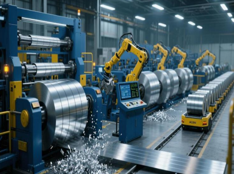 Automation high speed slitting line machine