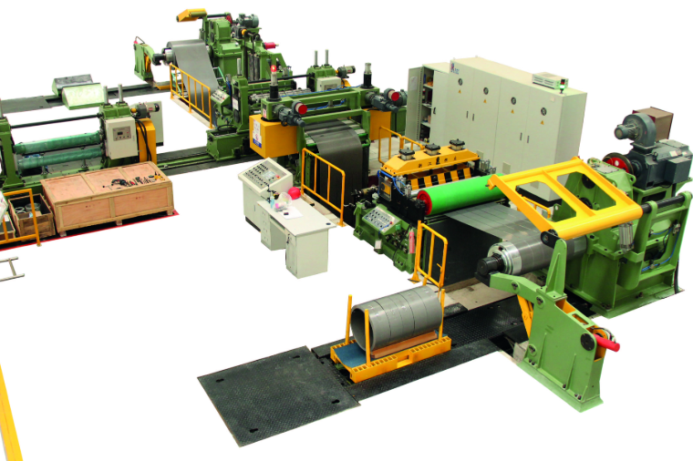 Transformer steel slitting machine