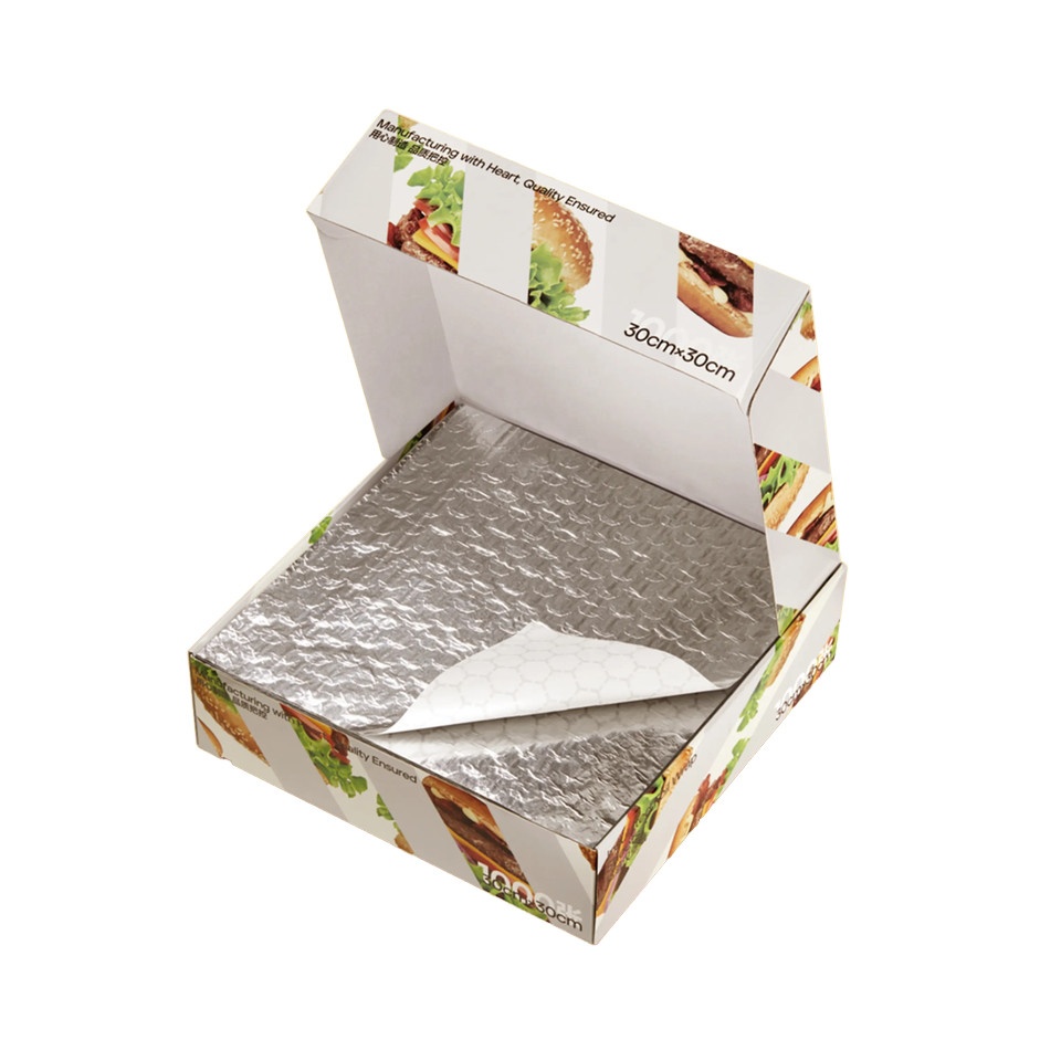 Aluminum Foil Composite Paper & Film for Hamburger