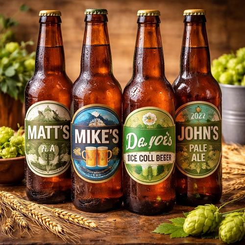 Personalised Beer Bottle Stickers