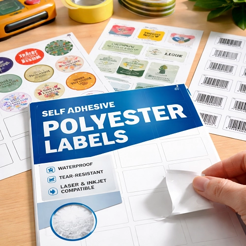 Self Adhesive Polyester Labels