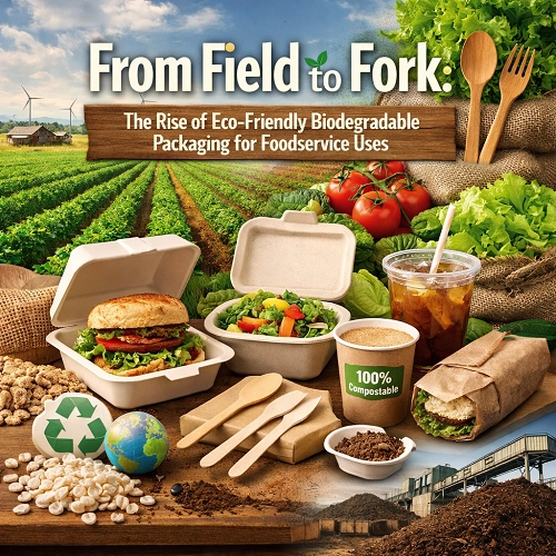 Eco-Friendly Biodegradable Packaging For Foodservice Uses
