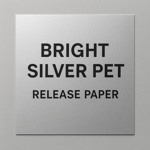 Bright Silver PET
