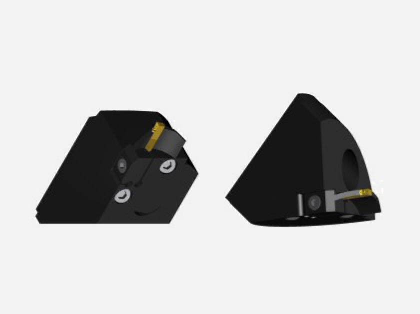 PSC turning holder with interchangeable head-DMCD