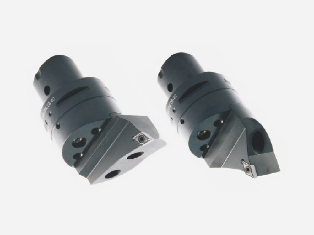 PSC turning holder with interchangeable head-SDQC
