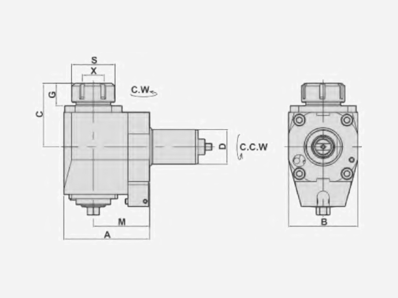 RADIAL TAPPING HEADS