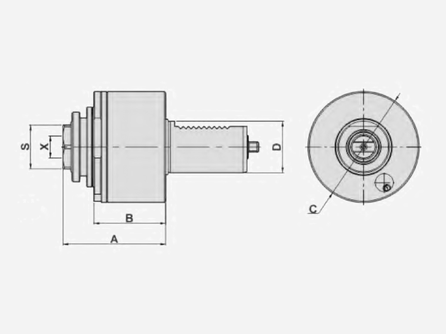 AXIALD RILLING AND MILLING HEADS