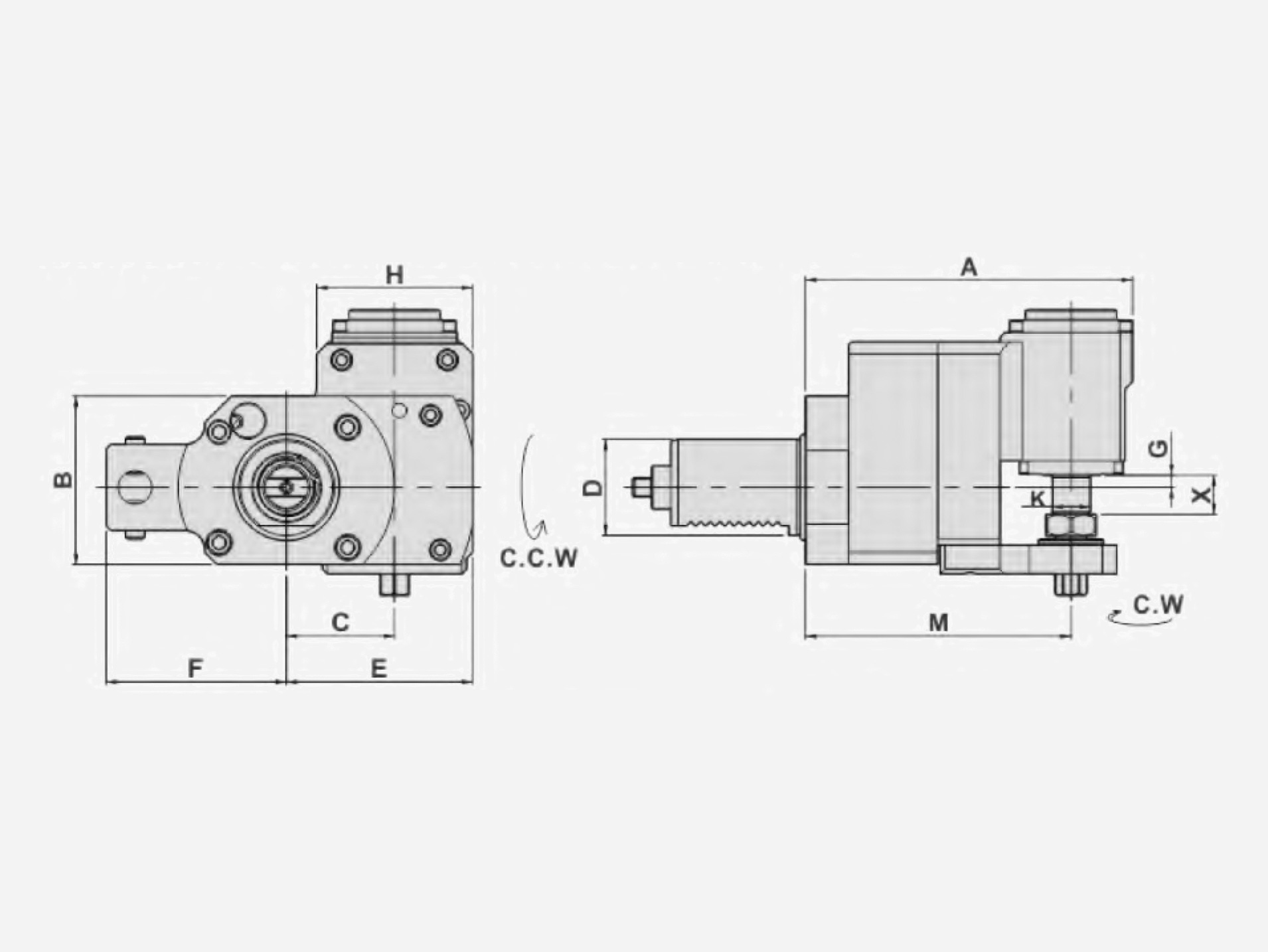 RADIAL DRILLING AND MILLING HEADS