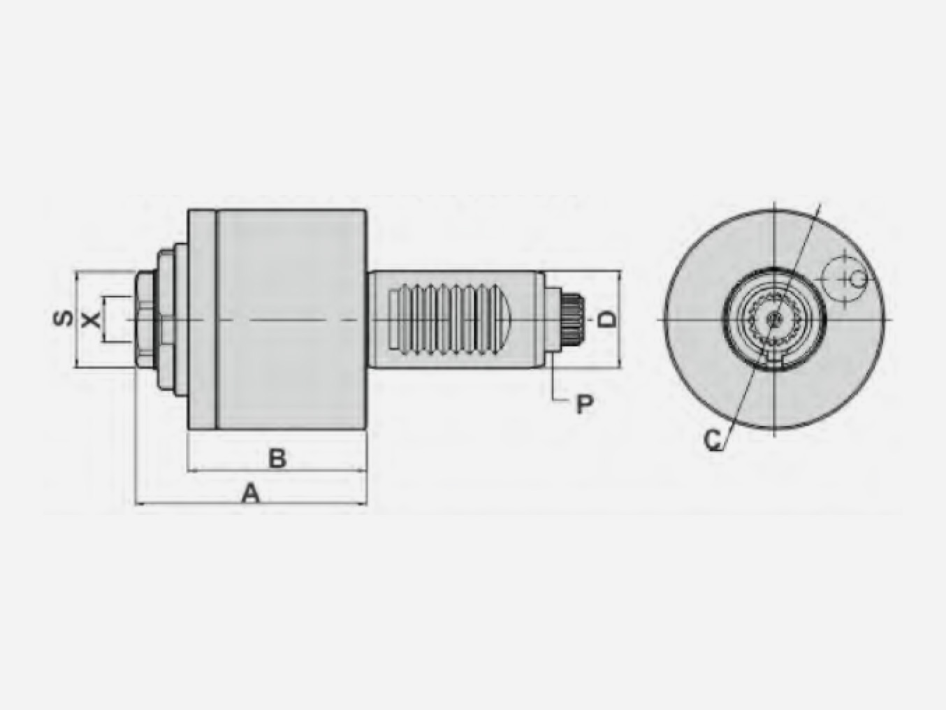 AXIAL TAPPING HEADS