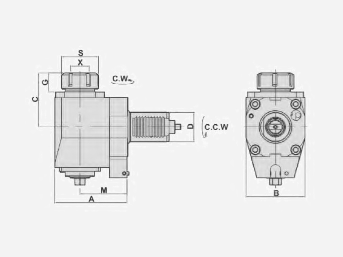 RADIAL DRILLING AND MILLING HEADS