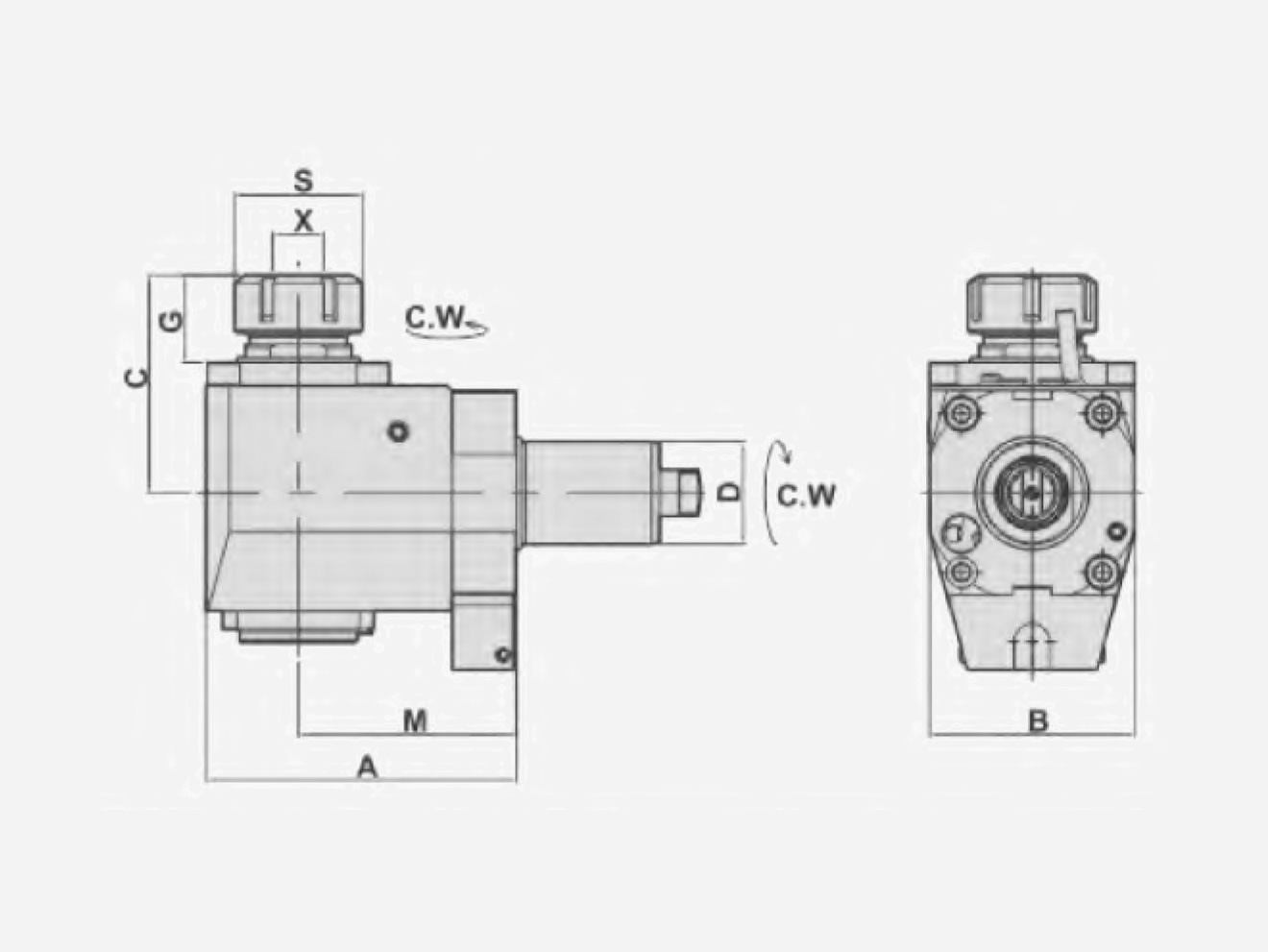 RADIAL TAPPING HEADS