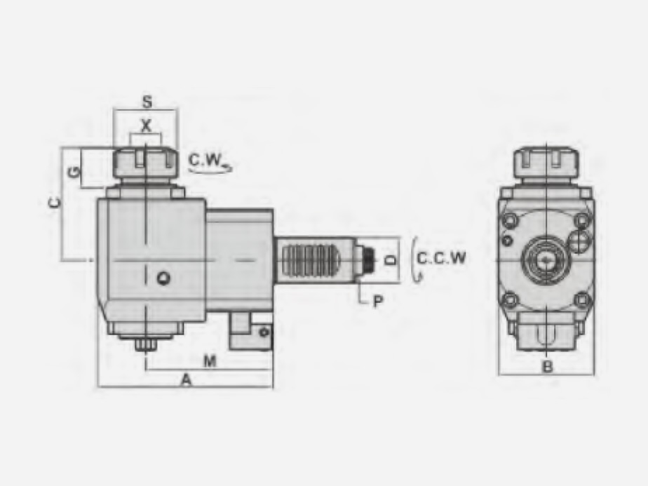 RADIAL TAPPING HEADS
