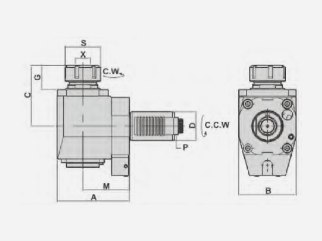 RADIAL TAPPING HEADS