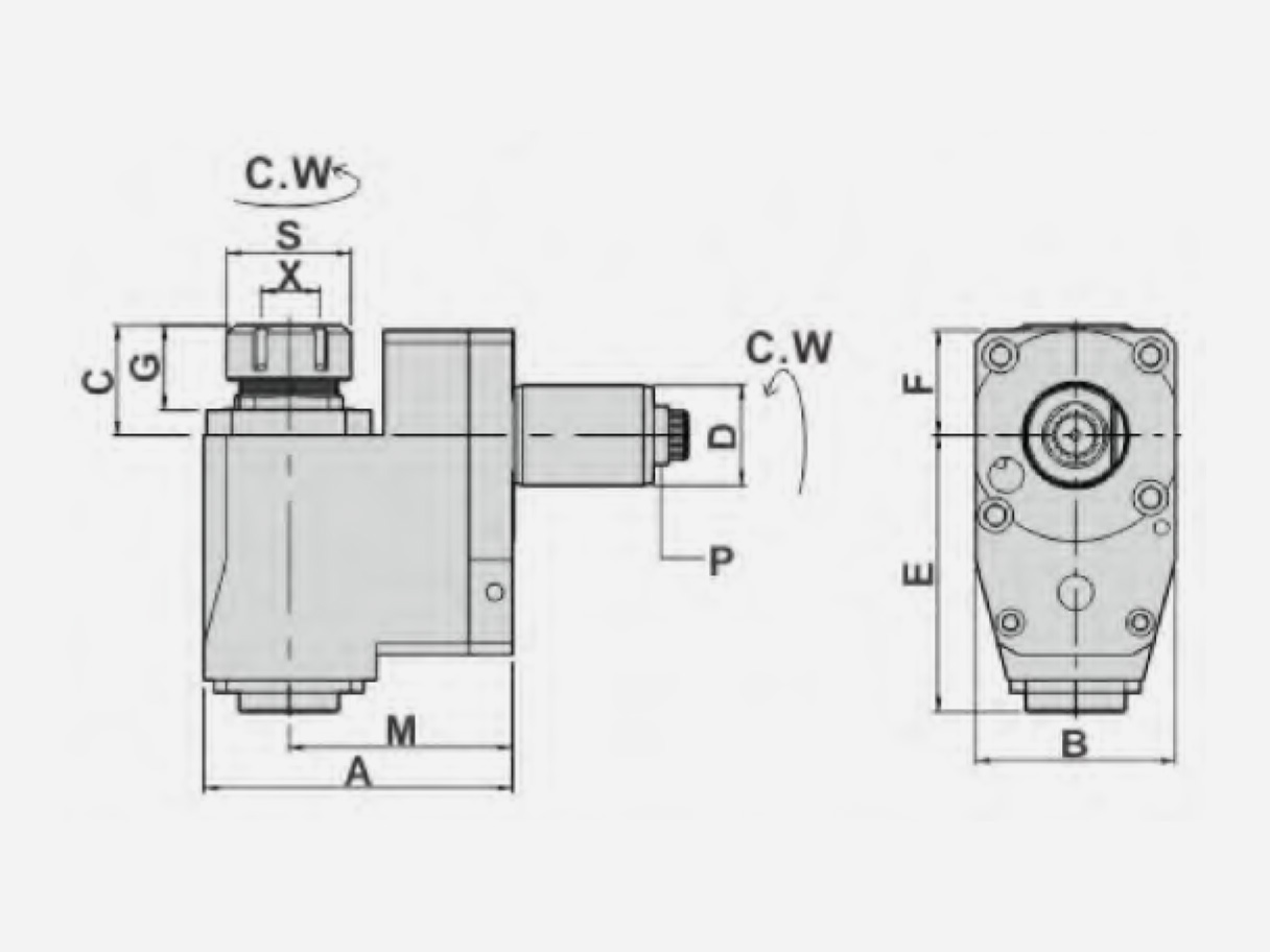 RADIALTAPPING HEADS