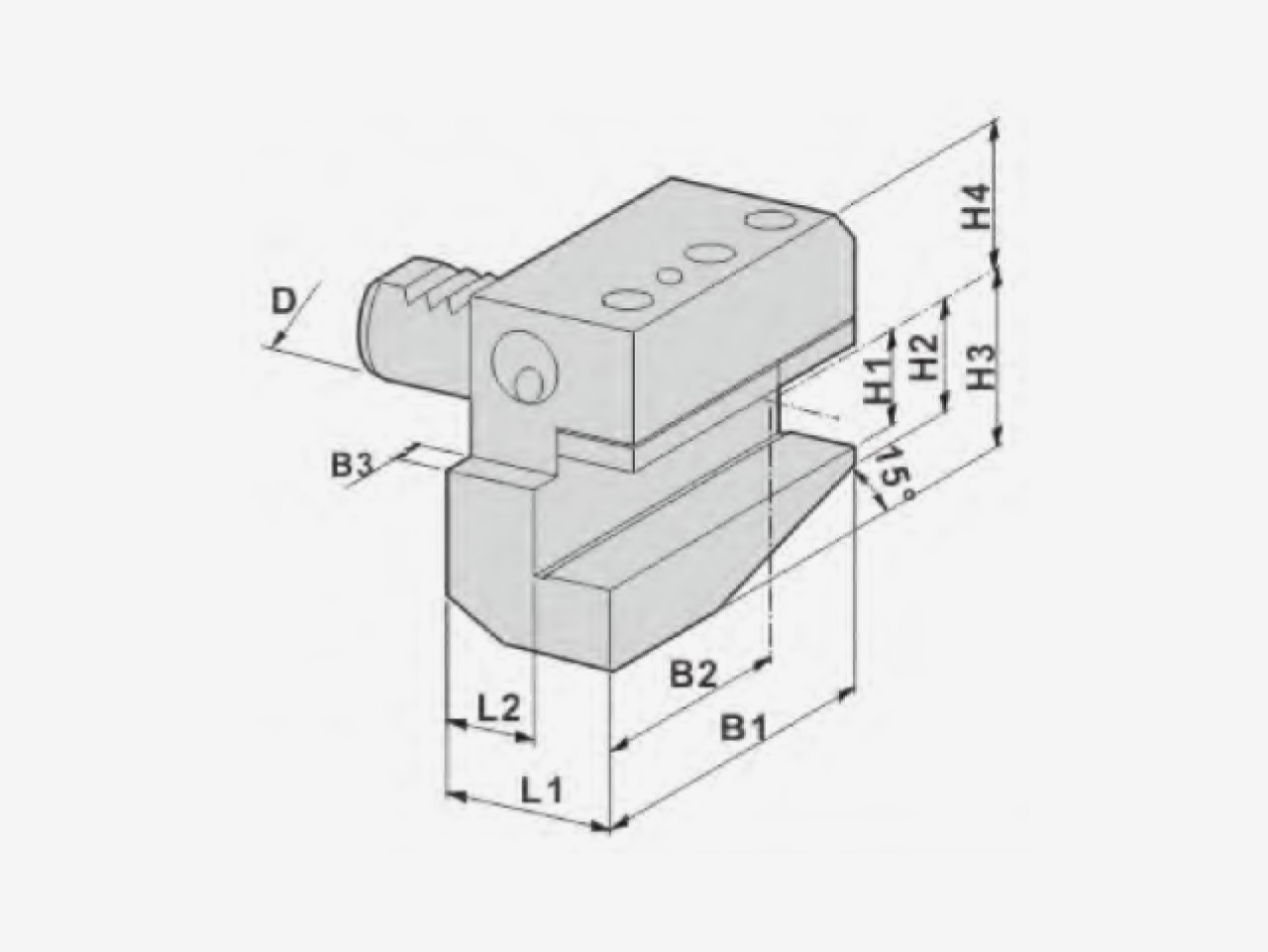 RADIAL STATIC HOLDERS-B6