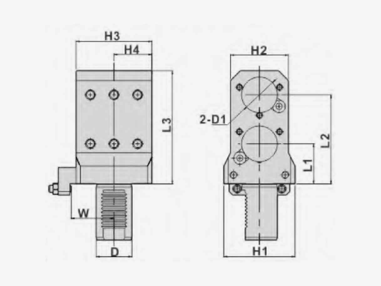 AXIAL STATIC HOLDERS-T1-X2-2