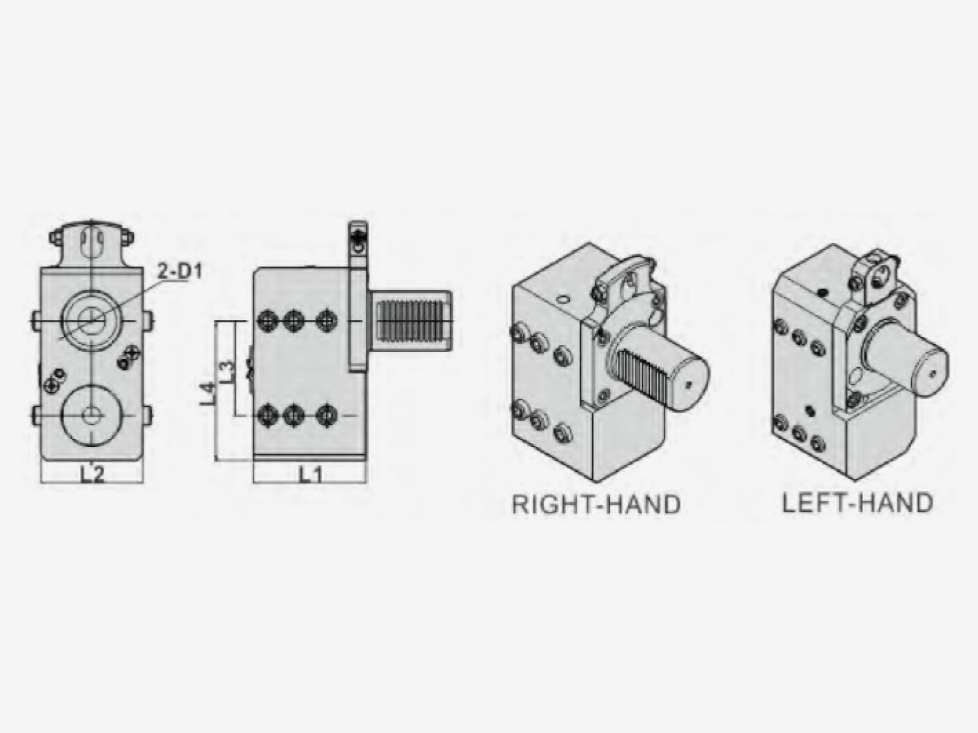 STATIC HOLDERS-E2-X2