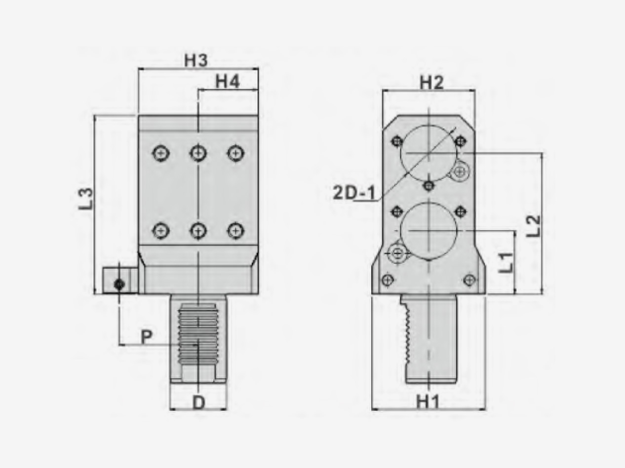 AXIAL STATIC HOLDERS-T1-X2
