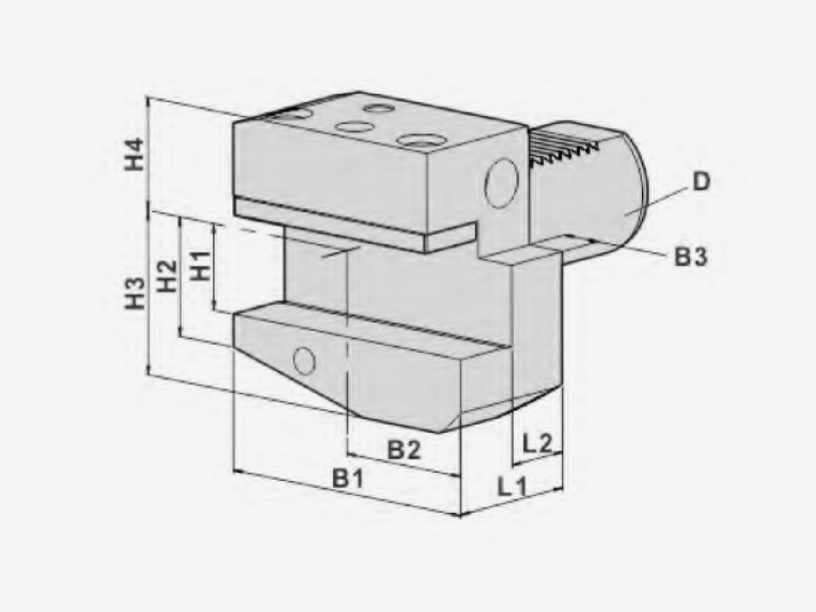 RADIAL STATIC HOLDERS-B1