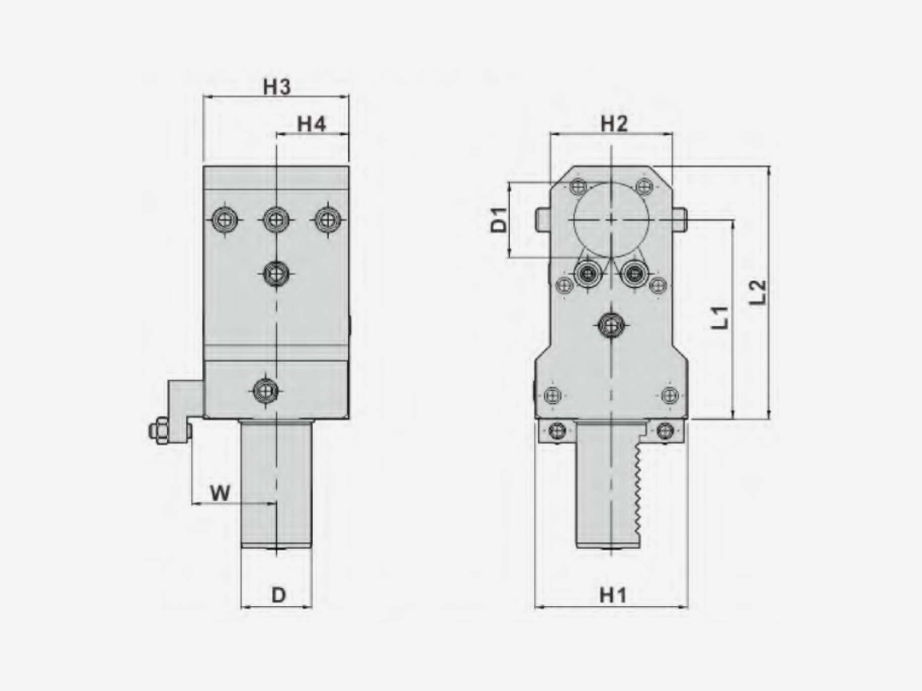 AXIAL STATIC HOLDERS-T1-2