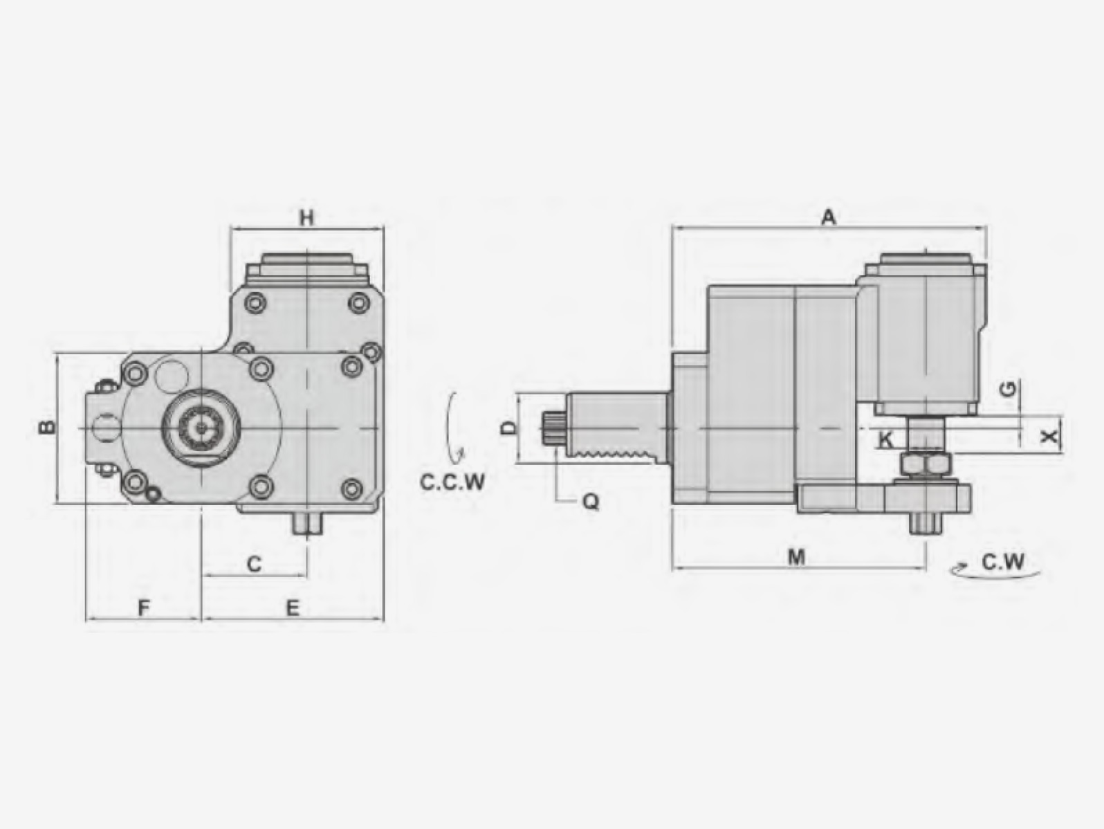 RADIAL MILLING HEADS- DISK CUTTER UNITS