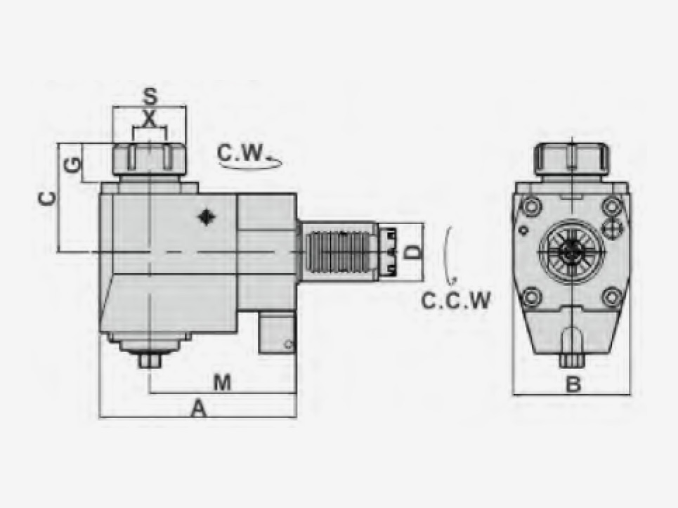 RADIAL DRILLING AND MILLING HEADS