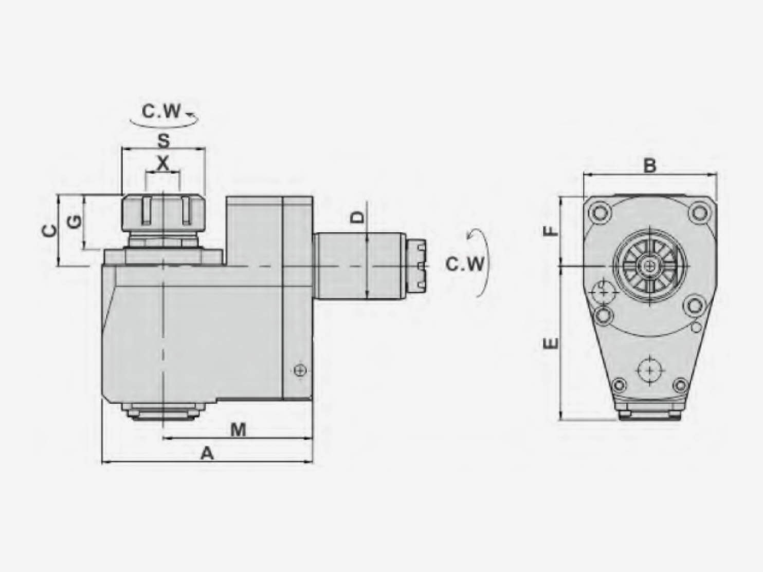 RADIAL TAPPING HEADS