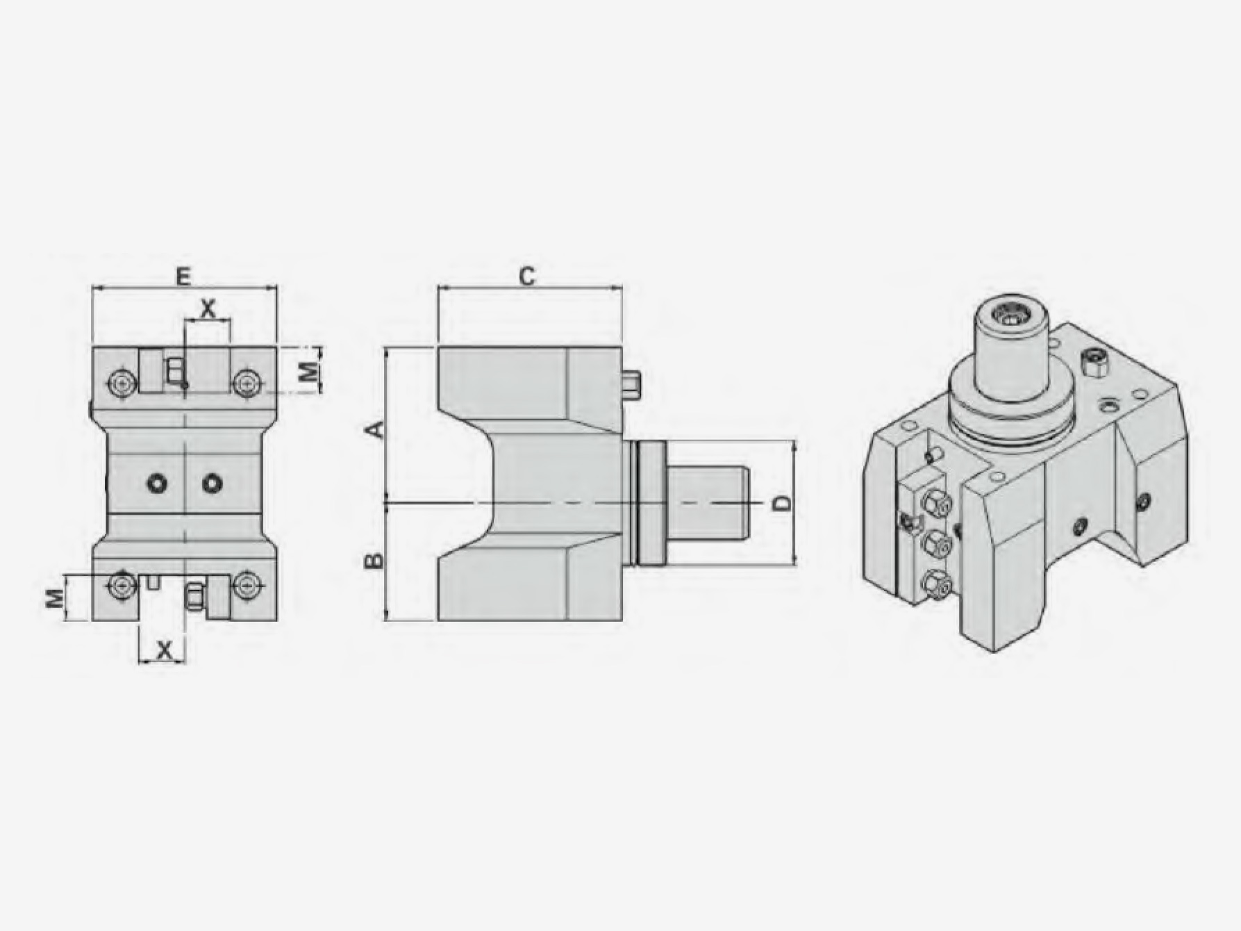 DOUBL ETURNING HOLDER